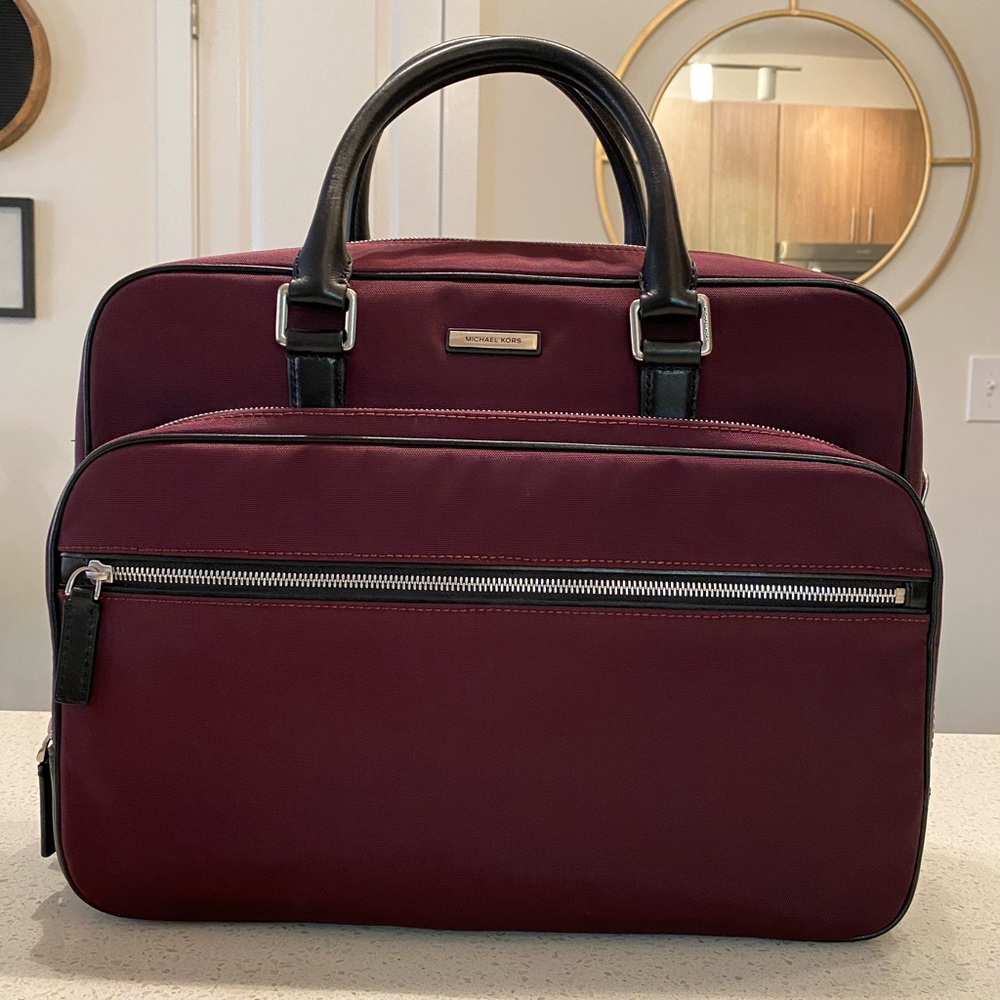Michael Kors Bordeaux Commuter Briefcase